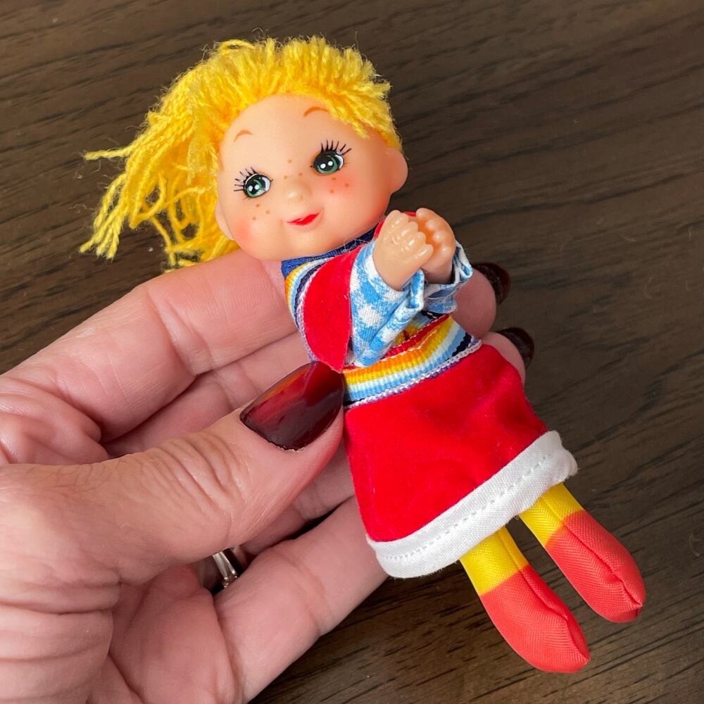 Rainbow Brite Hugger Clip On Pencil Hugger Vintage 1980's Rare Retro Doll